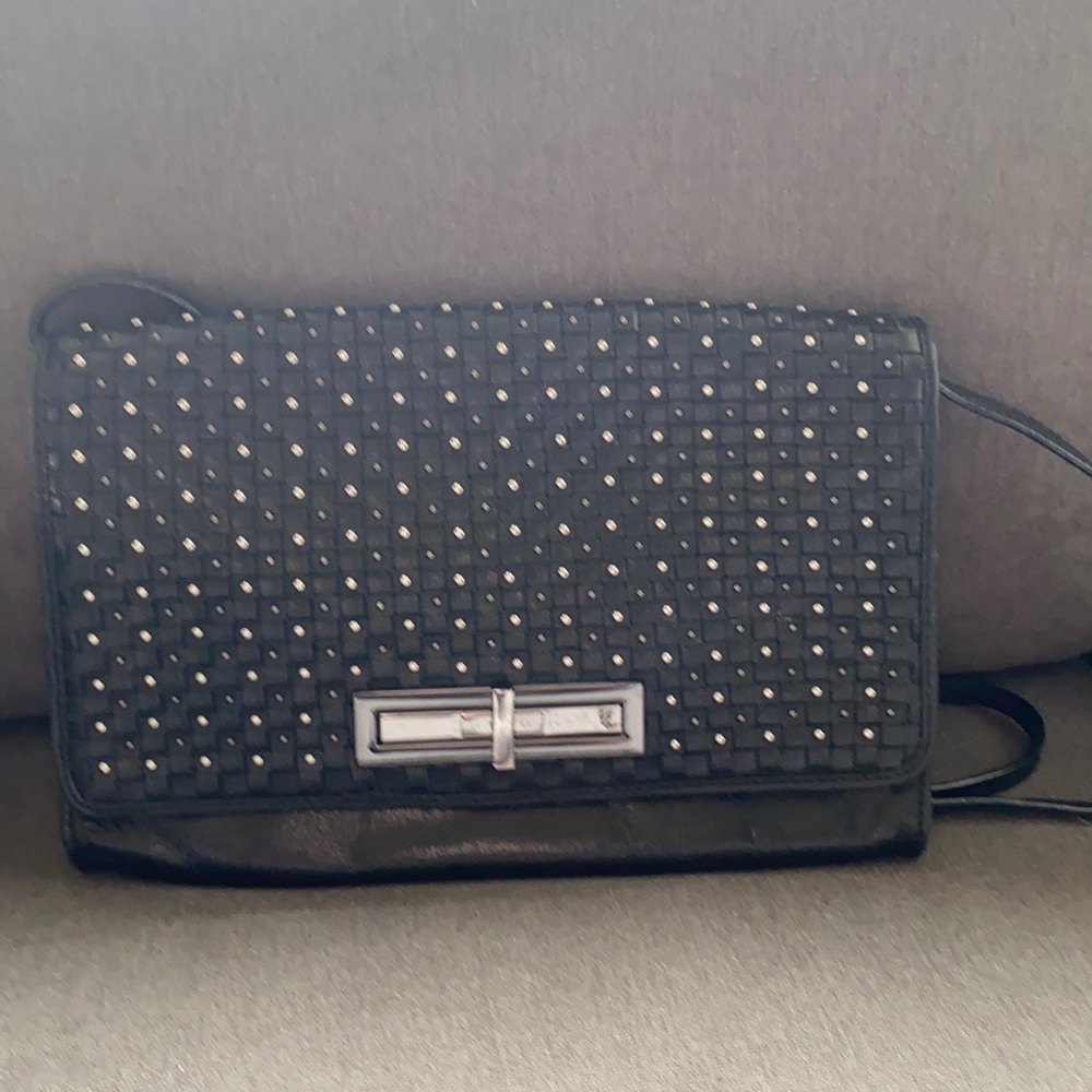 Elliott Lucia leather clutch